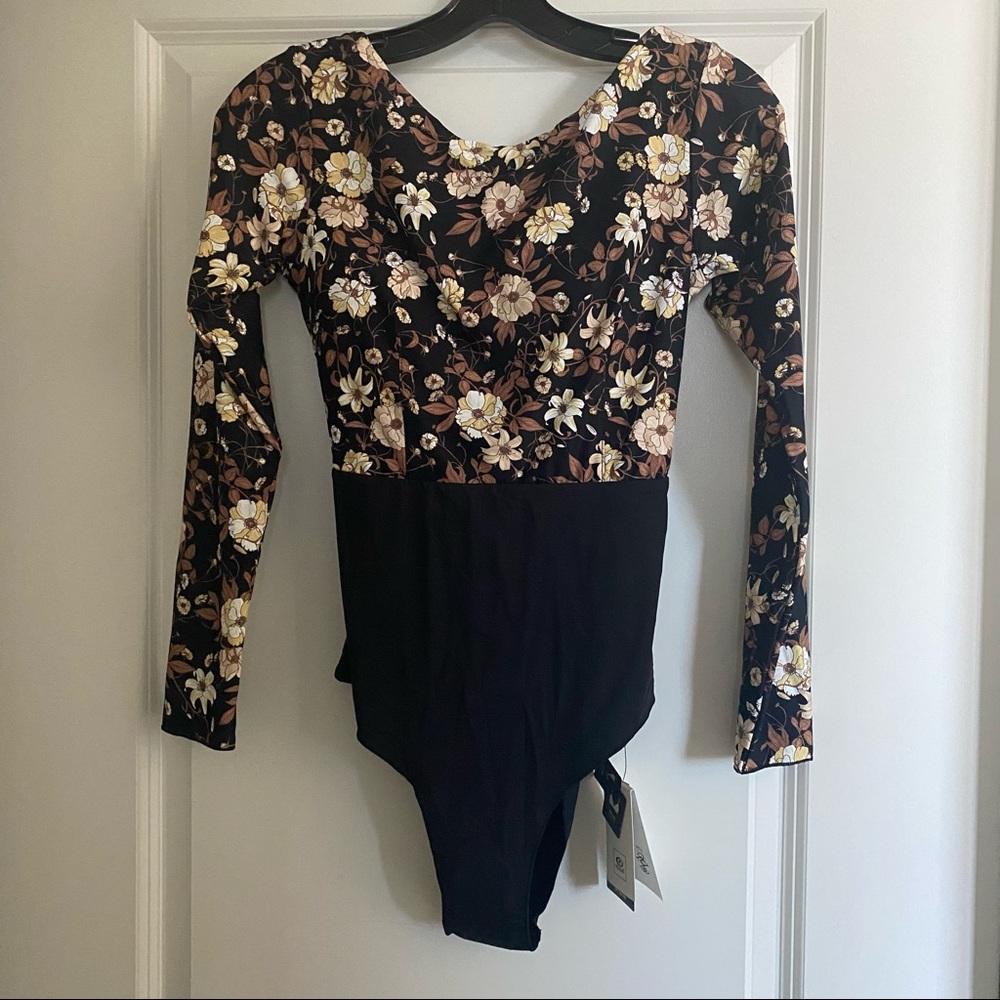 NWT Rip Curl Surf Sunset Haze Long Sleeve One Piece Swimsuit - Picture 5 of 10